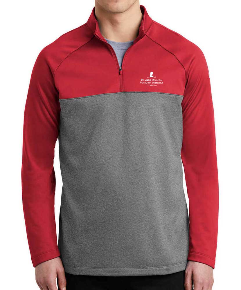 Primary image St. Jude Memphis Marathon Nike Fleece Quarter Zip